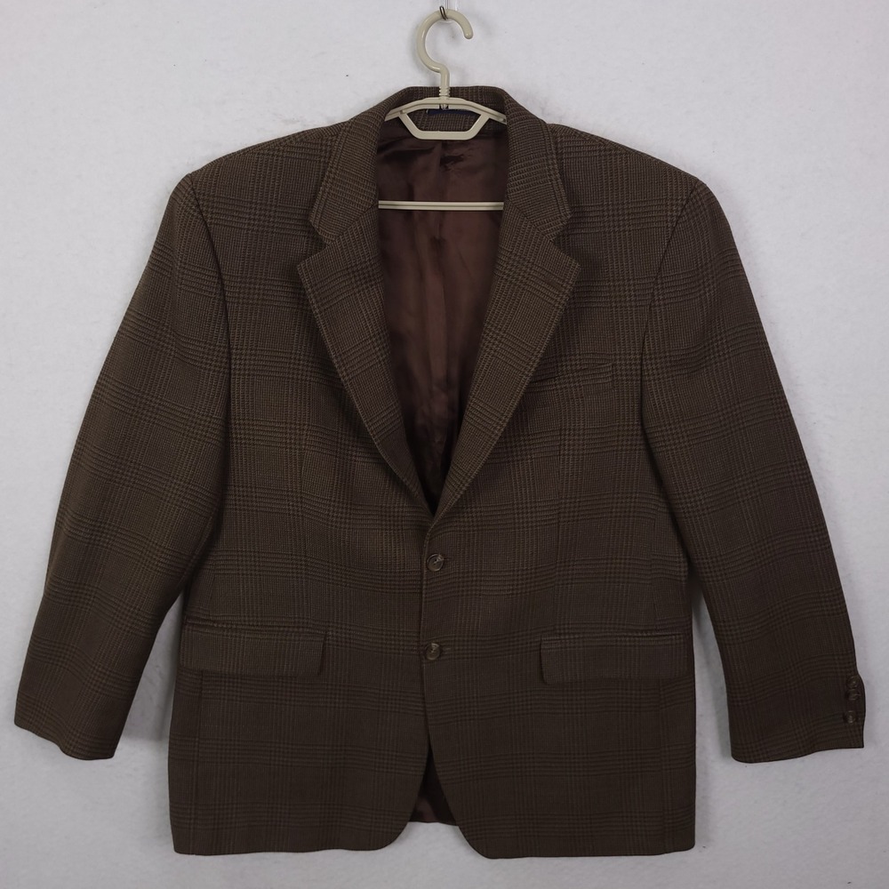Polo University By Ralph Lauren Blazer Mens 42R Lambswool Sport Coat Vintage